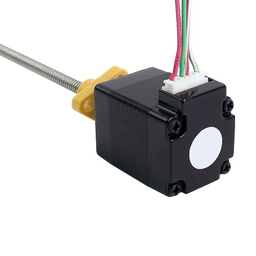 NEMA 8 zewnętrzny liniowy silnik krokowy Trapezowy 0,5a 28,2mm śruba stosowa ołowiu 1mm(0,03937) NEMA 8 zewnętrzny liniowy silnik krokowy Trapezowy 0,5a 28,2mm śruba stosowa ołowiu 1mm(0,03937)