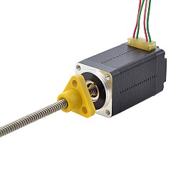 Silnik krokowy liniowy trapezowy NEMA 8 zewnętrzny 0,5A 38,2mm Śruba piętrowy Wyprowadzenie 2mm(0,07874")