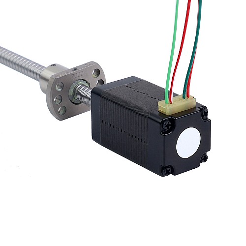 NEMA 8 zewnętrzna śruba kulowa liniowy silnik krokowy 0,5a 38,2mm śruba stosowa ołowiu 2mm(0.07874) NEMA 8 zewnętrzna śruba kulowa liniowy silnik krokowy 0,5a 38,2mm śruba stosowa ołowiu 2mm(0.07874)