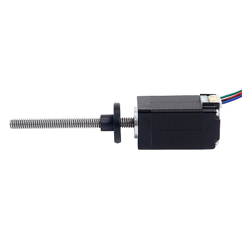 Nema 8 Zewnętrzny trapezowy liniowy silnik krokowy 0,6A 38mm Śruba stosowa Ołów 2mm(0,07874) Długość przewodu 60mm