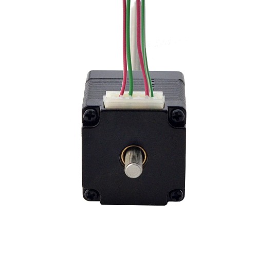 Nema 11 Nieuchwytny stos 32.2mm Ołów 0,42A 0,635mm(0,025 )Długość 150mm Nema 11 Nieuchwytny stos 32.2mm Ołów 0,42A 0,635mm(0,025 )Długość 150mm