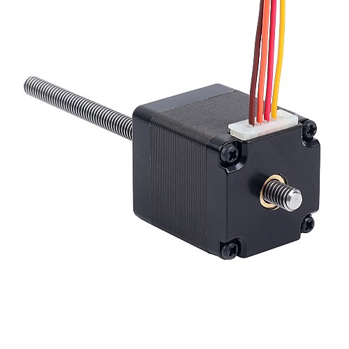 Nema 11 Non-captive Stos 34mm 0,75A Przewód 2mm(0,07874") Długość 100mm - 11N13S0754AA4-100RS | StepperOnline