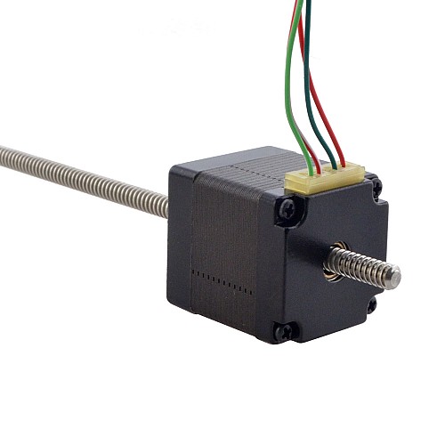 NEMA 11 Non-Captive Acme liniowy silnik krokowy 1.0A 32.2mm śruba stosu ołowiu 1.27mm(0.05)