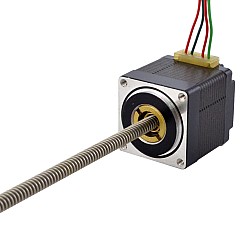NEMA 11 Non-Captive Acme liniowy silnik krokowy 1.0A 32.2mm śruba stosu ołowiu 2.54mm(0.1")
