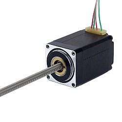 NEMA 11 liniowy silnik krokowy Acme 1,0A 46mm śruba stosowa 0,635mm (0,025") długość przewodu 250mm
