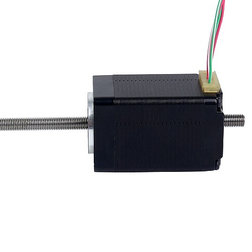 NEMA 11 liniowy silnik krokowy Acme 1,0A 46mm śruba stosowa 0,635mm (0,025) długość przewodu 250mm - 11N18S1004ED5-250RS | StepperOnline