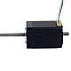 NEMA 11 liniowy silnik krokowy Acme 1,0A 46mm śruba stosowa 0,635mm (0,025) długość przewodu 250mm - 11N18S1004ED5-250RS | StepperOnline
