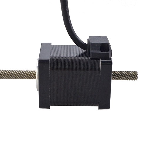 NEMA 14 Non-Captive Acme Liniowy silnik krokowy 1.5A 47mm Wzrost Prowadzić 12.7mm(0.5)