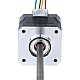 Nema 17 Non-captive Stos 34mm 0,84A Przewód 2mm(0,07874") Długość 200mm