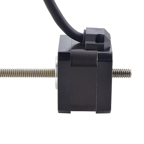 NEMA 17 Non-Captive Acme Liniowy silnik krokowy 1.5A 34mm Wzrost Prowadzić 2.54mm(0.1) NEMA 17 Non-Captive Acme Liniowy silnik krokowy 1.5A 34mm Wzrost Prowadzić 2.54mm(0.1)