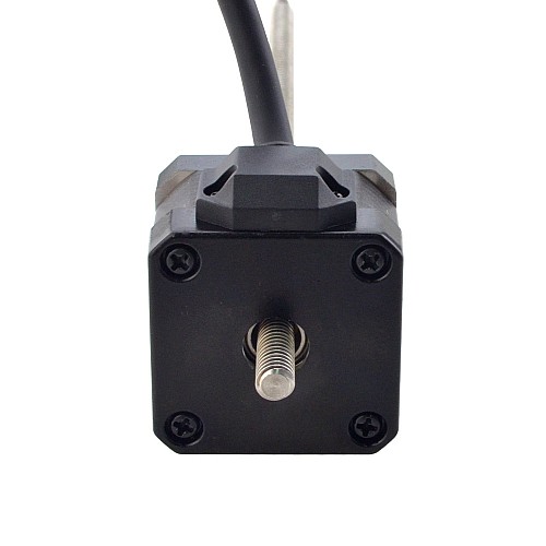 NEMA 17 Non-Captive Acme Liniowy silnik krokowy 1.5A 34mm Wzrost Prowadzić 2.54mm(0.1) NEMA 17 Non-Captive Acme Liniowy silnik krokowy 1.5A 34mm Wzrost Prowadzić 2.54mm(0.1)