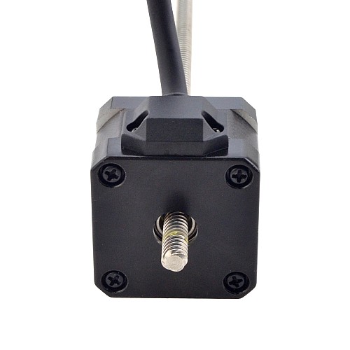 NEMA 17 Non-Captive Acme Liniowy silnik krokowy 1.5A 34mm Wzrost Prowadzić 6.35mm(0.25)
