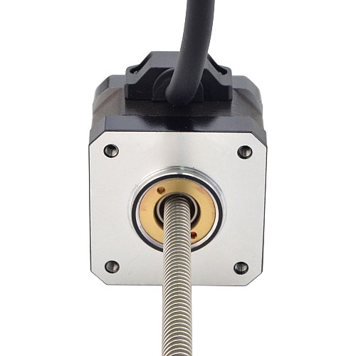 NEMA 17 Non-Captive Acme Liniowy silnik krokowy 1.5A 34mm Wzrost Prowadzić 6.35mm(0.25)