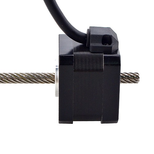NEMA 17 Non-Captive Acme Liniowy silnik krokowy 1.5A 34mm Wzrost Prowadzić 25.4mm(1)