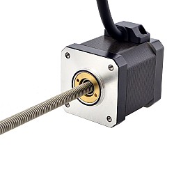 NEMA 17 Non-Captive Acme liniowy silnik krokowy 2.5A 48mm śruba stosowa ołowiu 1.27mm(0.05")