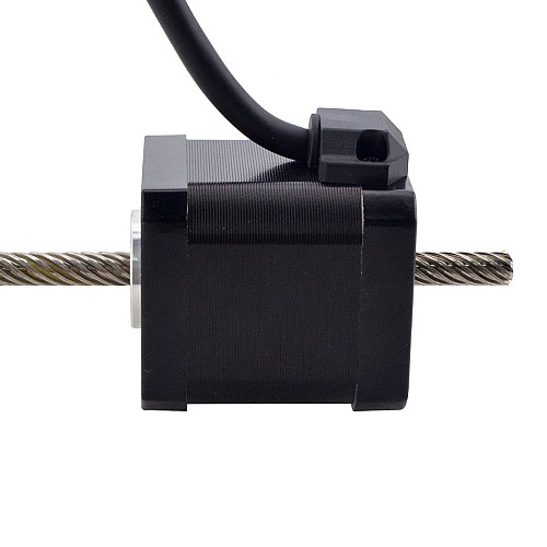 NEMA 17 Non-Captive Acme liniowy silnik krokowy 2,5A 48mm śruba stosu ołowiu 25,4mm(1)