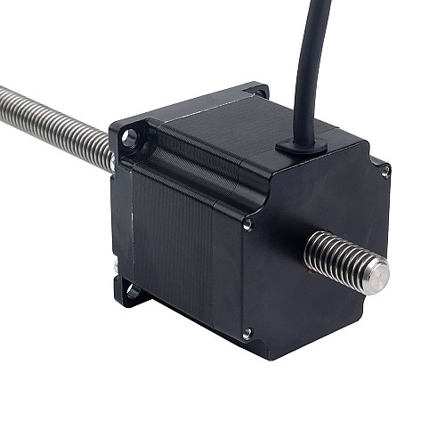 Nema 23 Non-captive 56mm Stos 2.0A Przewód 2mm(0.07874") Długość 355mm - 23N22S2004AJ4-355RS | StepperOnline