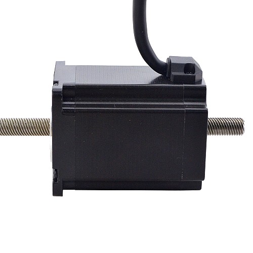 NEMA 23 Non-Captive Acme Liniowy silnik krokowy 4.0A 75mm Wzrost Prowadzić 10.16mm(0.4)