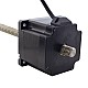 NEMA 34 Non-Captive Acme liniowy silnik krokowy 5.5A 76mm śruba stosowa ołowiu 6.35mm(0.25)