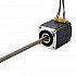 NEMA 8 Non-Captive Acme liniowy silnik krokowy 0,5A 28,2mm StackScrew Przewód 2mm(0,07874") dlugosc przewodu 150mm