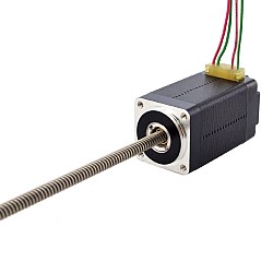 Silnik krokowy liniowy Acme NEMA 8 bez uszczelnienia 0,5A, 38,2mm, śruba piętrowa, wyprowadzenie 2mm(0,07874")