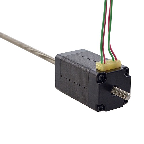 NEMA 8 Non-Captive Acme liniowy silnik krokowy 0,5a 38,2mm śruba stosowa ołowiu 2mm(0,07874)
