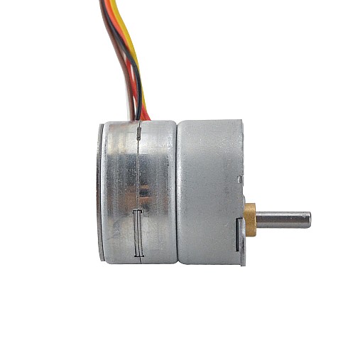 ΦSilnik krokowy 25x25mm PM z przełożeniem przekładni zębatej 10:1