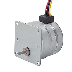 Wyprzedaż w CN — ΦSilnik krokowy 42x38mm PM z przełożeniem przekładni zębatej 50:1