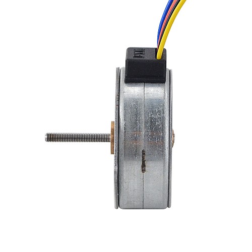 Φ42x16,5mm Zewnętrzny liniowy silnik krokowy PM 0,4A Przewód 0,5mm/0,0197 Długość 21mm Φ42x16,5mm Zewnętrzny liniowy silnik krokowy PM 0,4A Przewód 0,5mm/0,0197 Długość 21mm