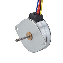 Wyprzedaż w CN — Φ42x16,5mm Zewnętrzny liniowy silnik krokowy PM 0,4A Przewód 0,5mm/0,0197 "Długość 21mm