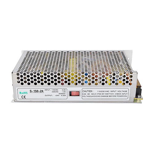 150W 24V 6.5A 115/230V Zasilacz impulsowy Zestawy routerów CNC z silnikiem krokowym