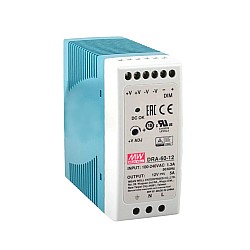 DRA-60-12 MEANWELL 60W 12VDC 5A 115/230VAC Jednowyjściowy zasilacz impulsowy