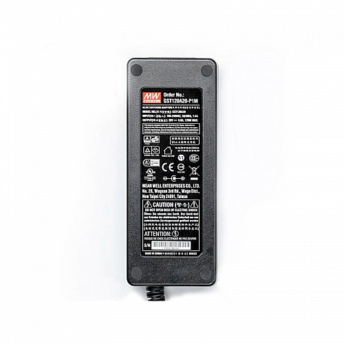 GST120A20-P1M MEANWELL 120W 20VDC 6A 115/230VAC AC-DC Niezawodny zielony zasilacz przemysłowy