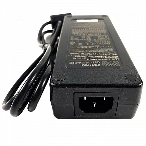 GST120A24-P1M MEANWELL 120W 24VDC 5A 115/230VAC AC-DC Niezawodny zielony zasilacz przemysłowy