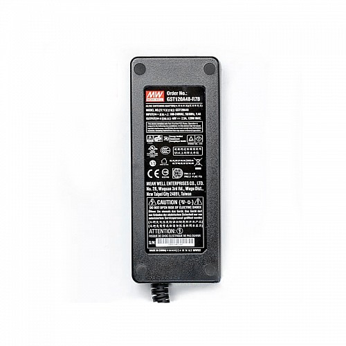 GST120A48-R7B MEANWELL 120W 48VDC 2.5A 115/230VAC AC-DC Niezawodny zielony zasilacz przemysłowy