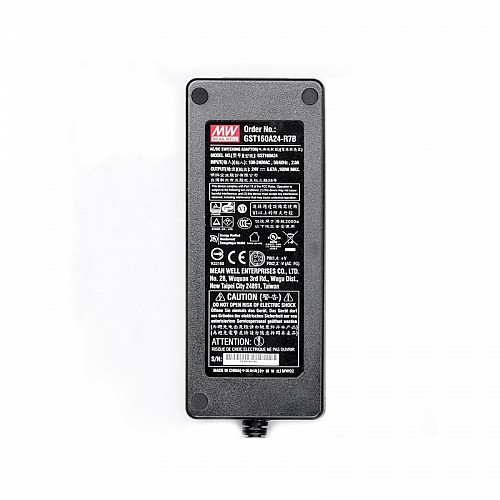 GST160A24-R7B MEANWELL 160W 24VDC 6.67A 115/230VAC AC-DC Niezawodny zielony zasilacz przemysłowy