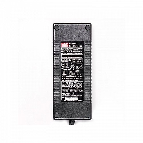 GST220A12-R7B MEANWELL 180W 12VDC 15A 115/230VAC AC-DC Niezawodny zielony zasilacz przemysłowy