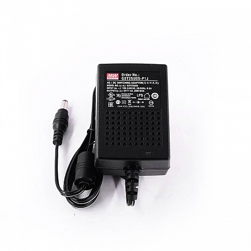 GST25U05-P1J MEANWELL 20W 5VDC 4A 115/230VAC AC-DC Niezawodny zielony zasilacz przemysłowy