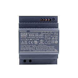 HDR-100-48N MEANWELL 100.8W 48VDC 2.1A 115/230VAC Ultra cienki zasilacz na szynę DIN
