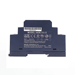 HDR-15-12 MEANWELL 15W 12VDC 1.25A 115/230VAC Ultra cienki zasilacz na szynę DIN