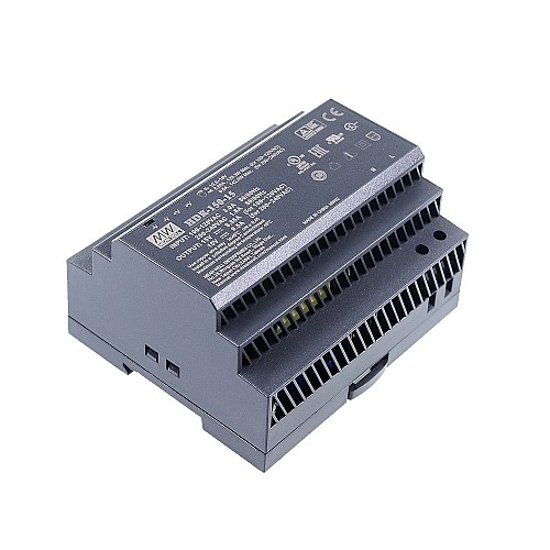 HDR-150-15 15VDC 8.55A 128.3W 115VAC/9.5A 142.5W 230VAC Ultra cienki schodkowy zasilacz na szynę DIN