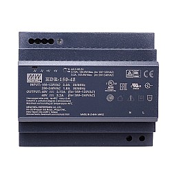 HDR-150-48 48VDC 2.72A 130.6W 115VAC/3.2A 153.6W 230VAC Ultra cienki schodkowy zasilacz na szynę DIN