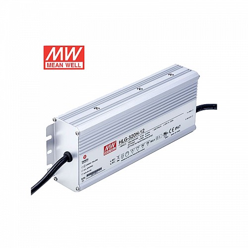 HLG-320H-12 MEANWELL 264W 22A 12V Stałe napięcie + stały prąd Sterownik LED