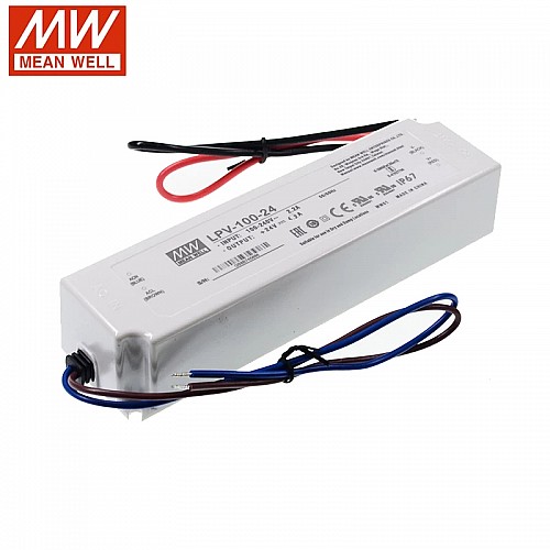 LPV-100-24 MEANWELL 24V 4.2A 100W Zasilacz impulsowy z jednymWyjściem LPV-100-24 MEANWELL 24V 4.2A 100W Zasilacz impulsowy z jednymWyjściem