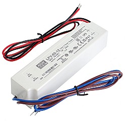 Wyprzedaż w CN — LPV-60-12 MEANWELL 60W 5A 12V Jednowyjściowy zasilacz impulsowy