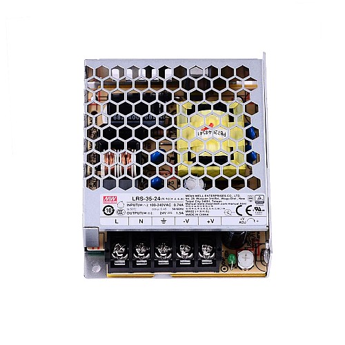 LRS-35-24 MEANWELL 35W 24VDC 1.5A 115/230VAC Zasilacz impulsowyW obudowie LRS-35-24 MEANWELL 35W 24VDC 1.5A 115/230VAC Zasilacz impulsowyW obudowie