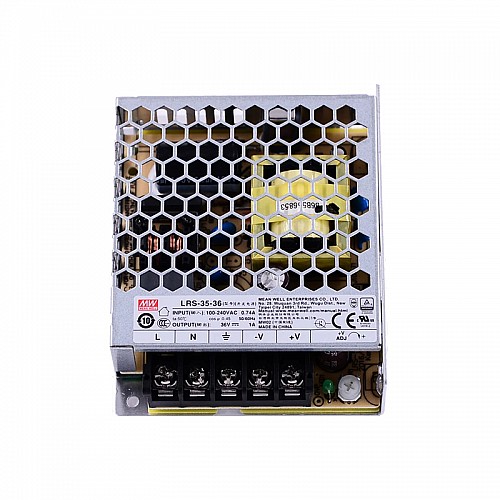 LRS-35-36 MEANWELL 36W 36VDC 1A 115/230VAC Zasilacz impulsowyW obudowie