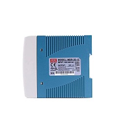MDR-20-15 MEANWELL 20W 15VDC 1.34A 115/230VAC jednowyjściowy przemysłowy zasilacz na szynę DIN