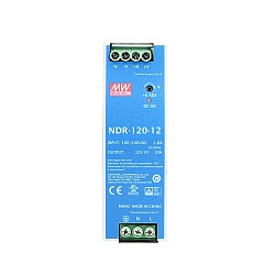 Wyprzedaż w CN — NDR-120-12 MEANWELL 120W 12VDC 10A 115/230VAC jednowyjściowy przemysłowy SZYNA DIN