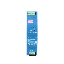 NDR-75-24 MEANWELL 76,8W 24VDC 3,2A 115/230VAC Jednowyjściowy przemysłowy SZYNA DIN